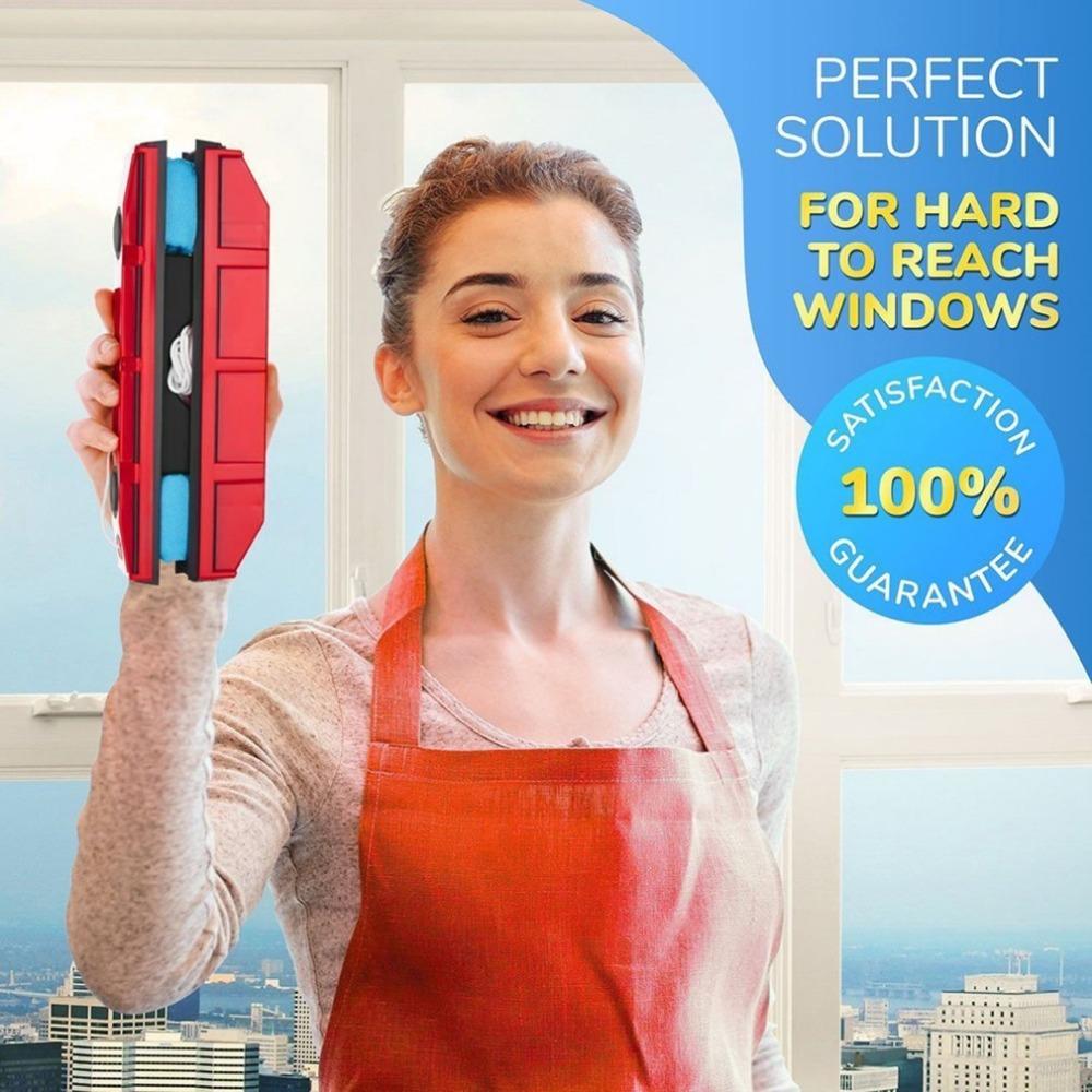 Hard to reach window cleaning tool 