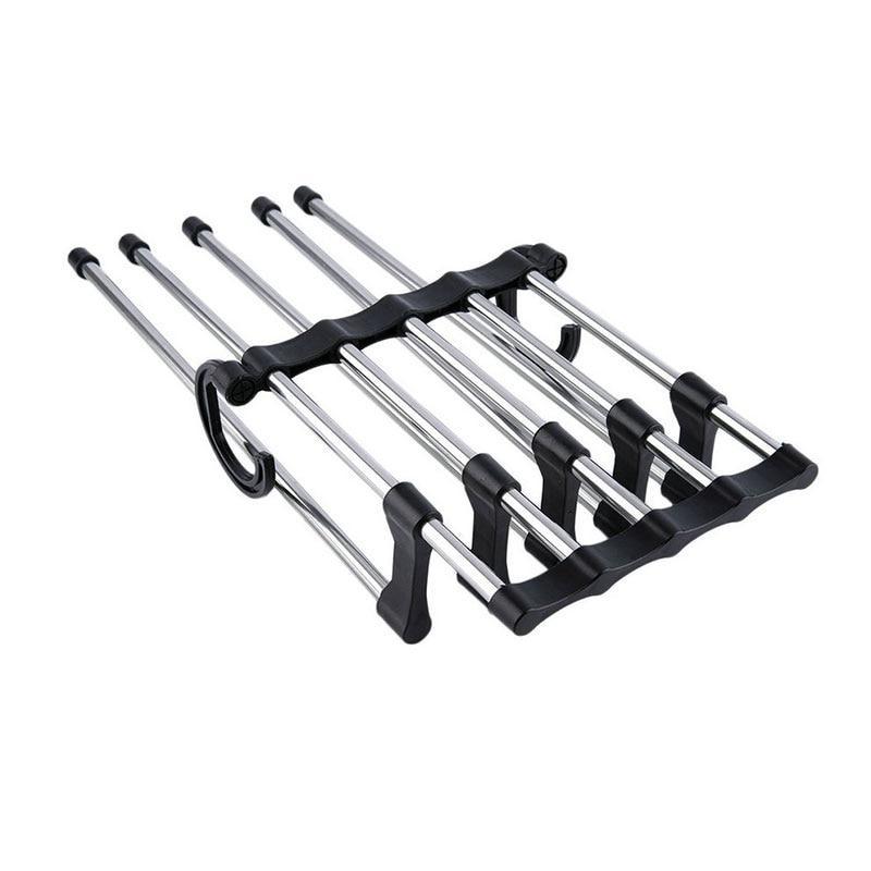 Folding Rack Adjustable Extension Organizer