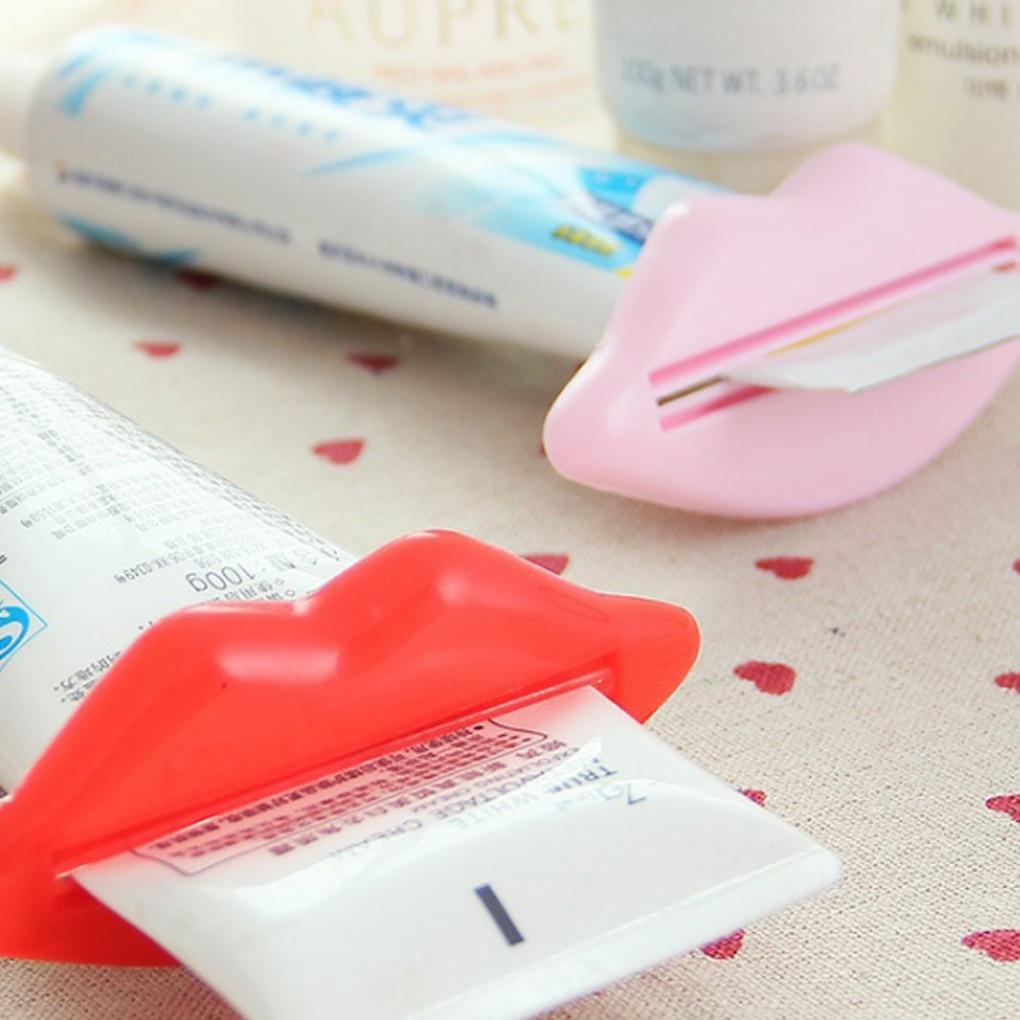 Lip Kiss Bathroom Tube Dispenser