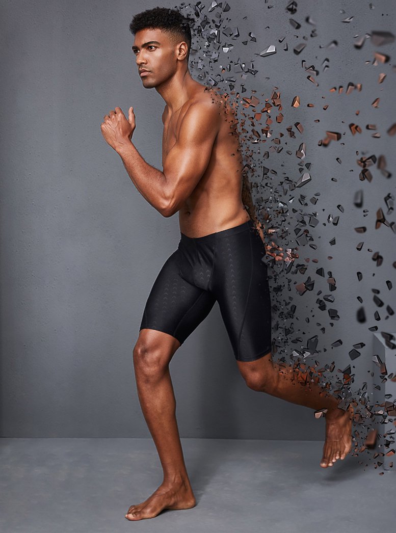 Quick Dry & Breathable Men Swimming Shorts, For Swimmers, Triathletes, Water Enthusiasts