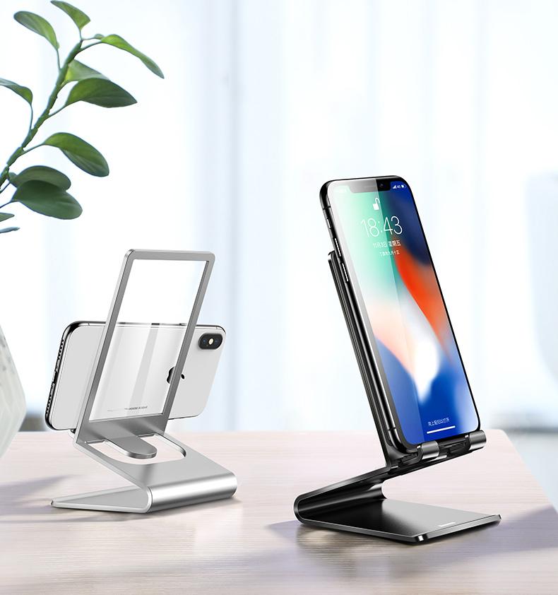 Display Your Phone with a Touch of Sparkle with Solid Glass Gadget Holder