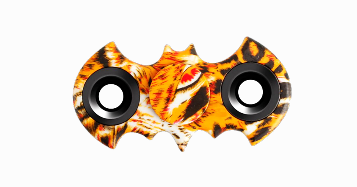 Bat Tri-Spinner Fidget Toy