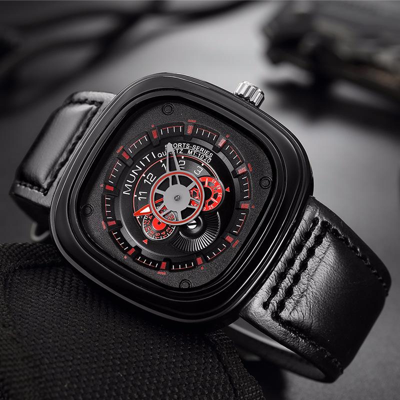 Timepiece with Revolutionary Design - Create Your Own Style with an Evergreen on Wrist
