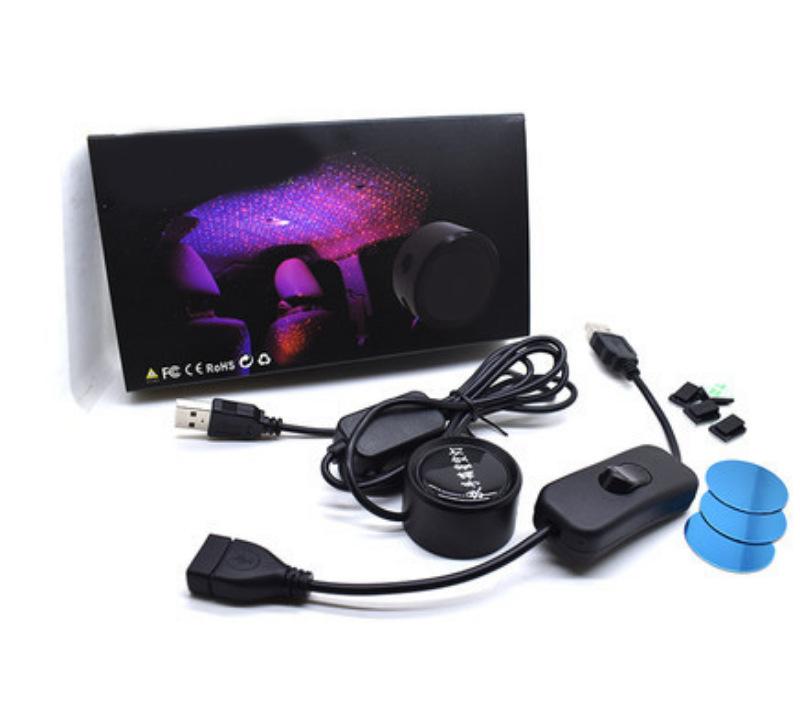 Car Roof Star Projector Lights -- Enjoy A Romantic Galaxy Sky