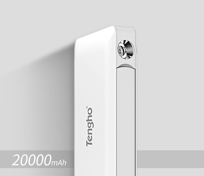 A Genuine & Genius Multitasker - Power Bank, LED Lamp, Flashlight & Phone Stand with Magical All-in-one Cable