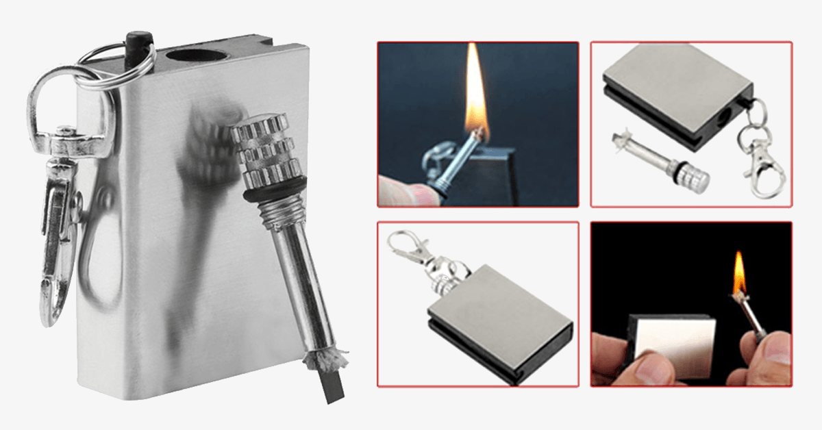 Fire Starter Flint for Camping Emergencies – Camp with Ease!
