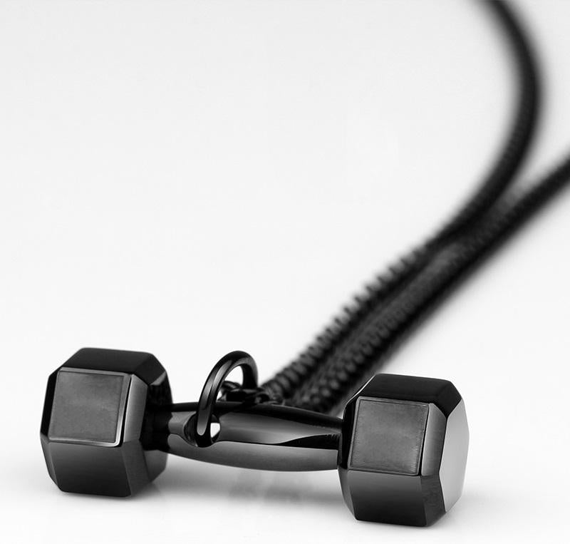 Coolest Dumbbell Necklace for Fitness Lovers