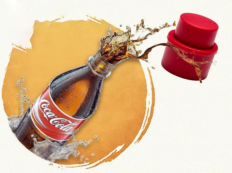 Reusable Soda Fizz Keeper Pump Cap, Always Give You A Fresh Pop