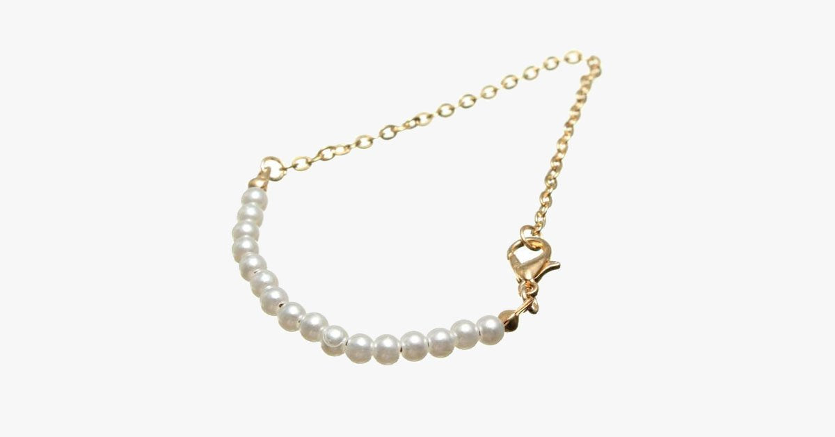 Freshwater Pearl Chain Bracelet