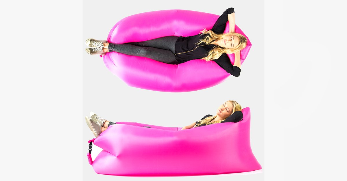 Inflatable Recliner – Your Anywhere Chair!
