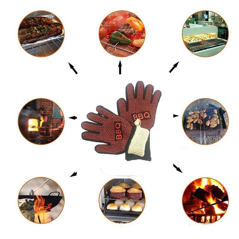 Extreme Heat Resistant BBQ Fireproof Gloves