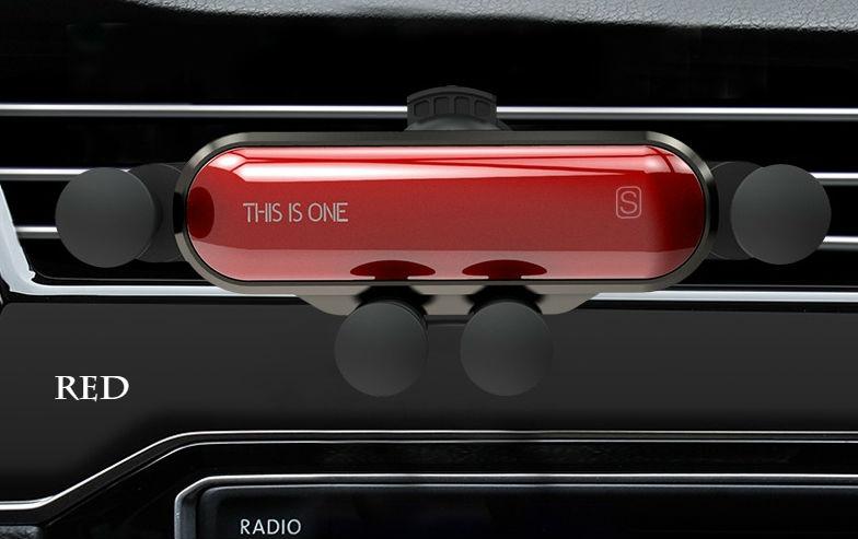 Gravity Air Vent Car Phone Mount With Auto Lock, Compatible For Most Phones & Vehicles