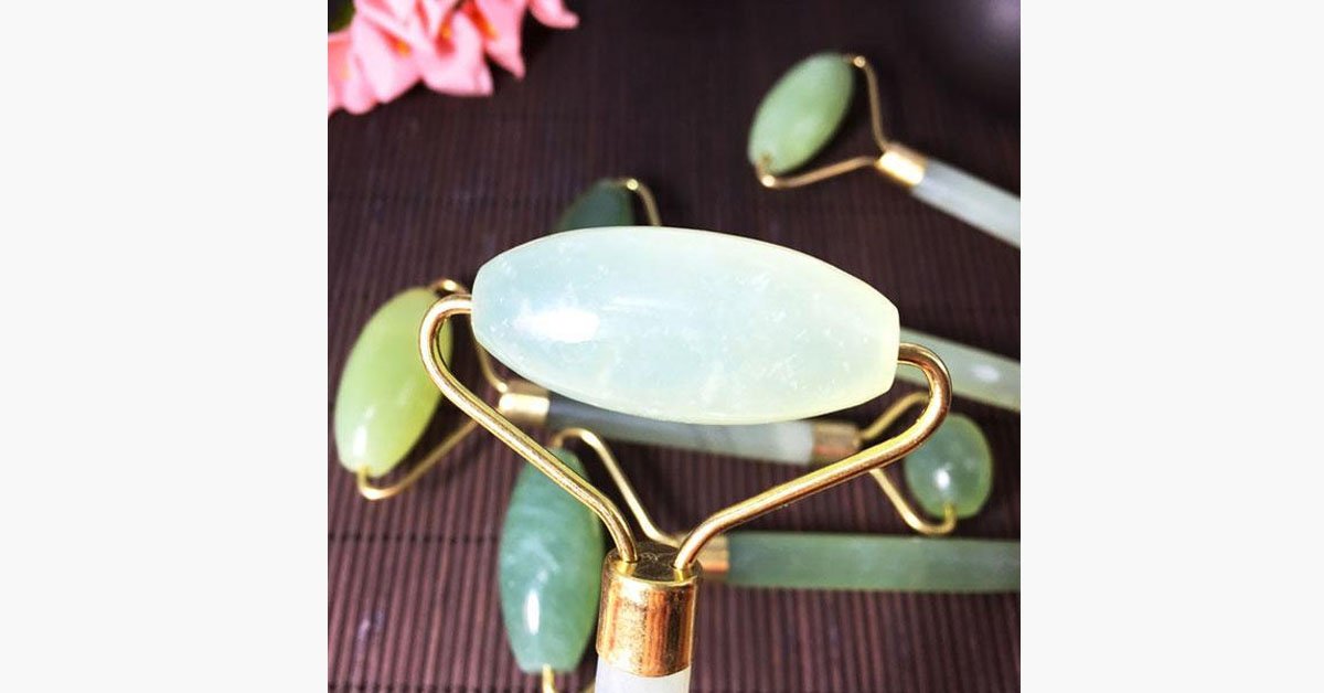 Jade Roller - Portable Facial Massager