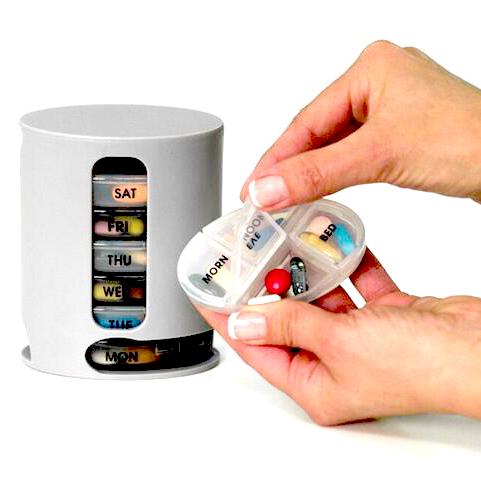 Portable Weekly Pill Organizer