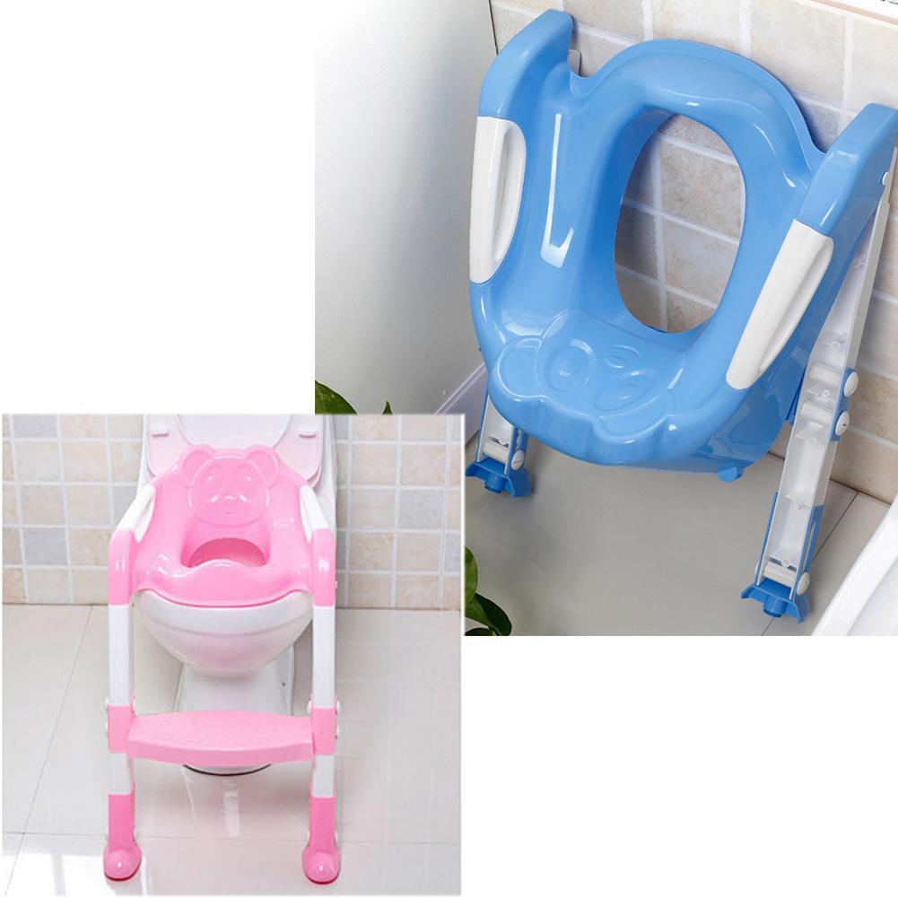 Baby Toilet Training Seat With Adjustable Ladder