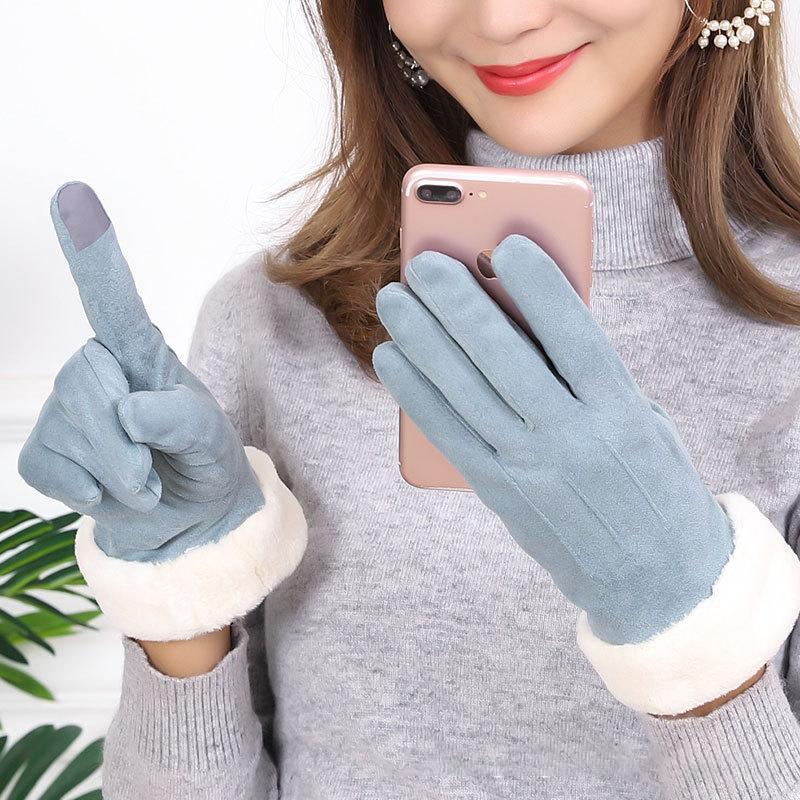 Thermal Fleece Touchscreen Gloves
