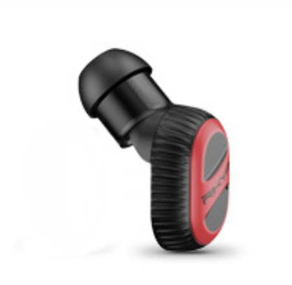 Bluetooth 5.0 Single Ear Wireless Earphone With Battery Exchange & Mini USB Charging Stand