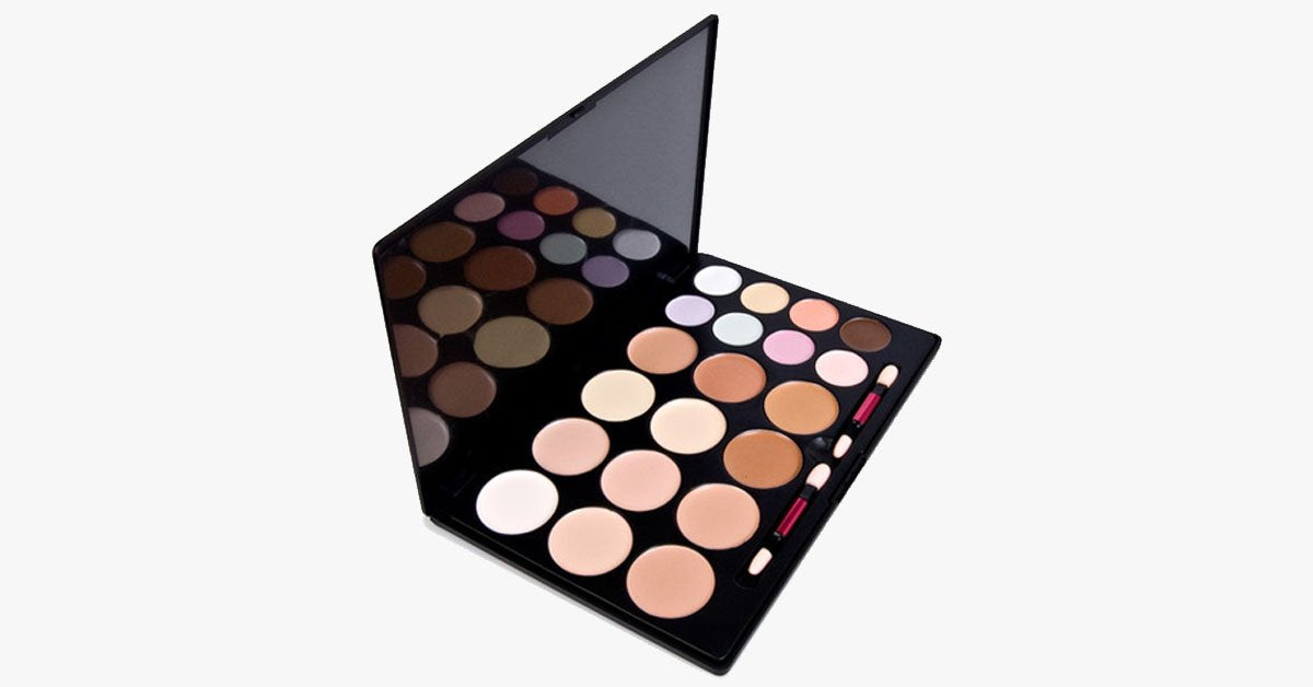 Mother's Day Delux Package of Makeup and Brushes