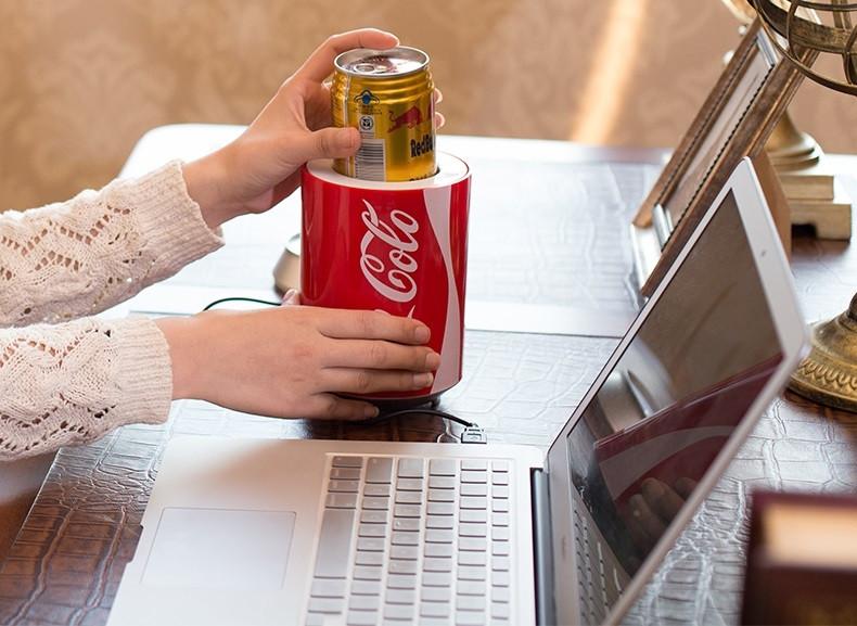 Coolest Portable USB Powered Cooler to Chill Your Drinks
