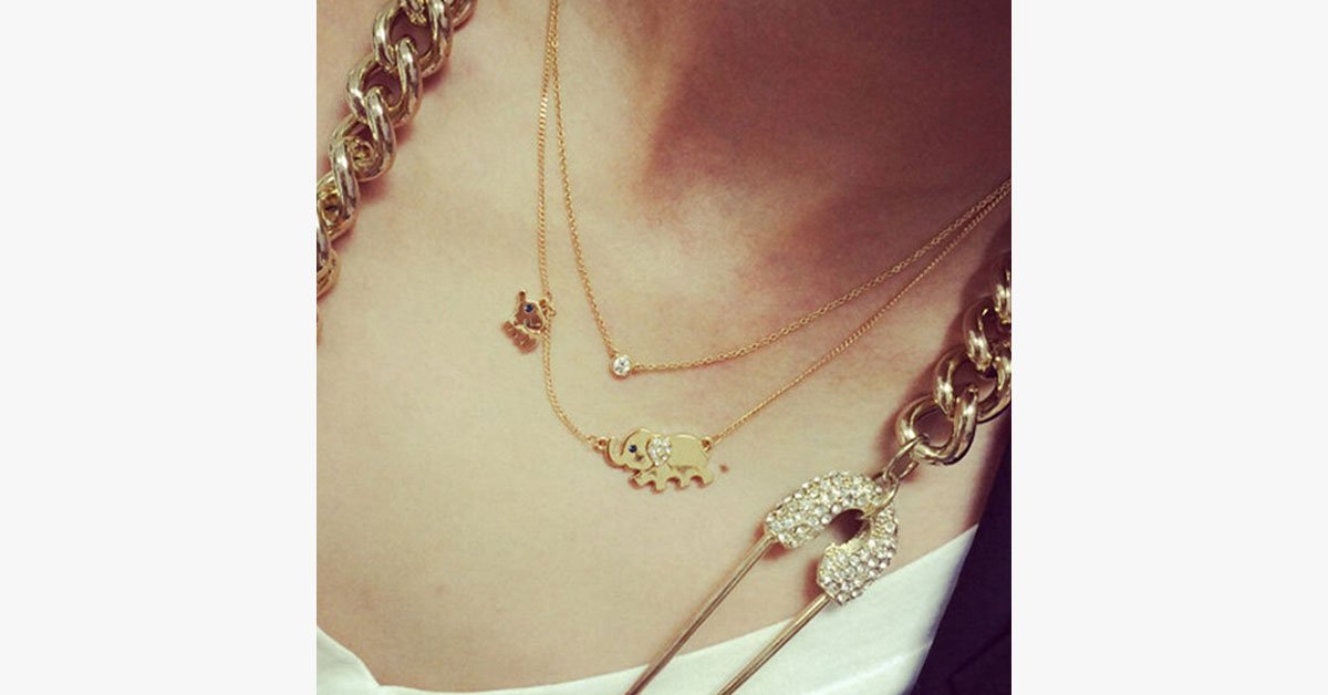 Save the Elephants Necklace