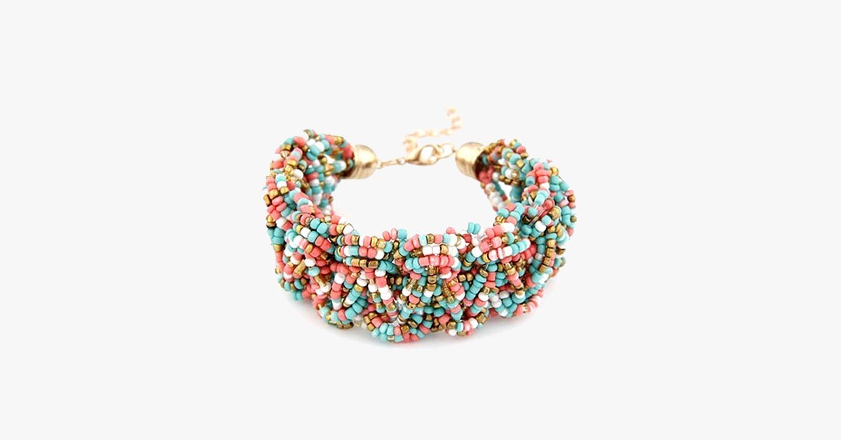 Busy Grained Bracelet