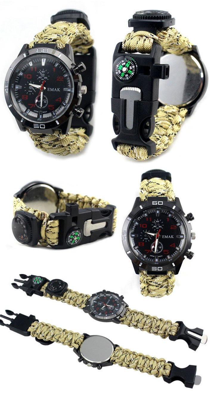 A Watch That Hides a Survival Kit - Stay Fearless Stay Alive