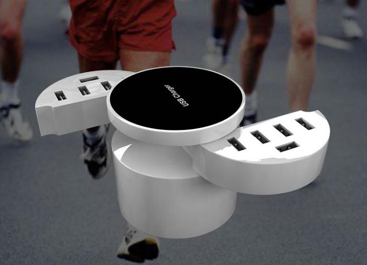 The Most Convenient & Coolest 10-Port Smart USB Charger