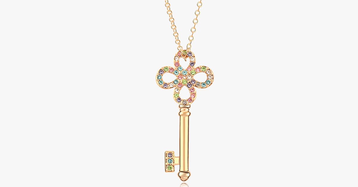 Key Florence Crystal Necklace