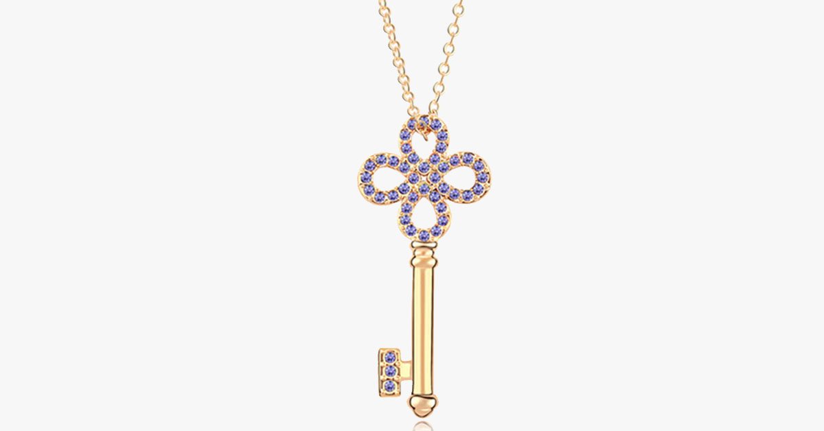 Key Florence Crystal Necklace