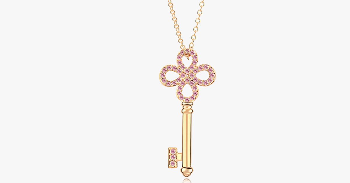 Key Florence Crystal Necklace