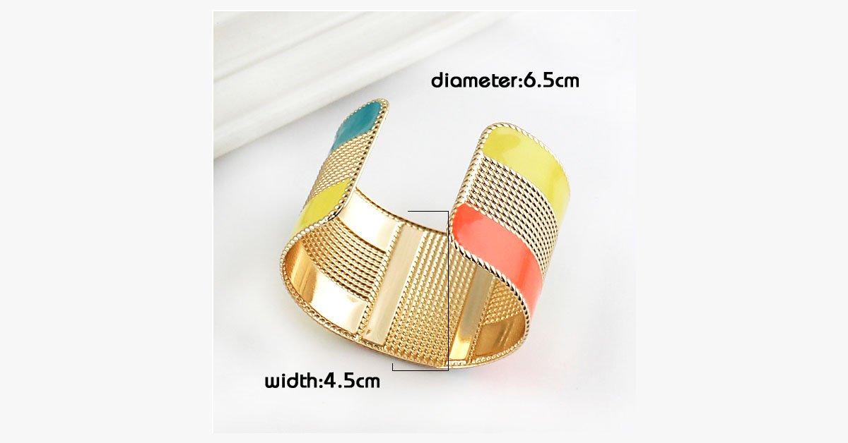 Color  Block Bangle