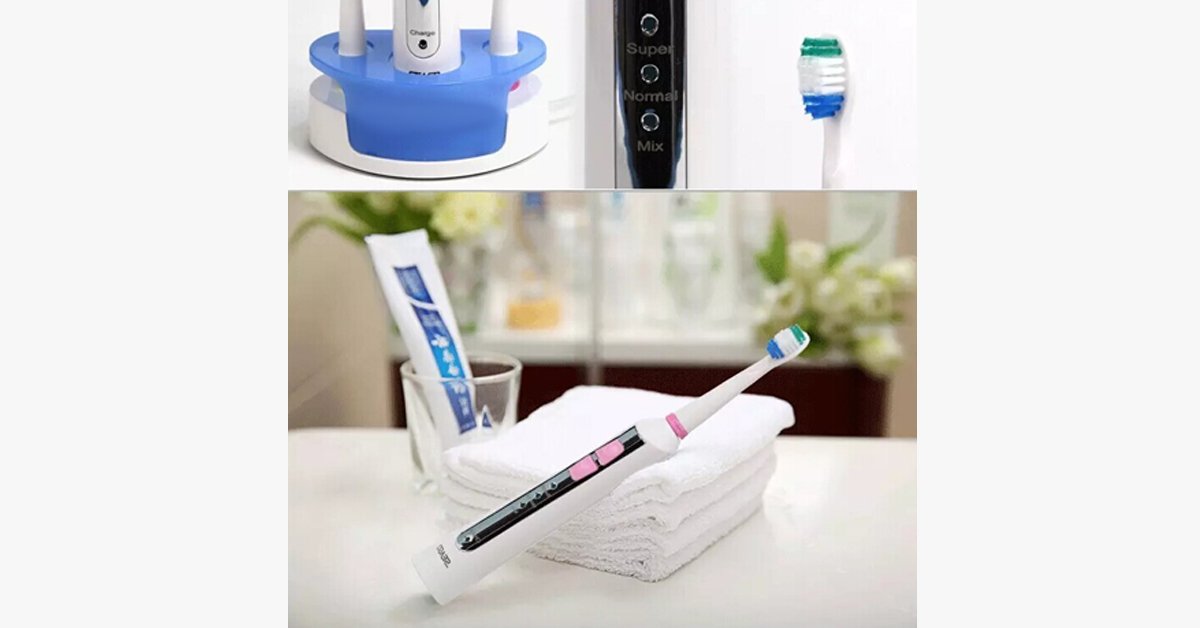Ultrasonic Rechargeable Toothbrush – The Toothbrush For Our New Generation