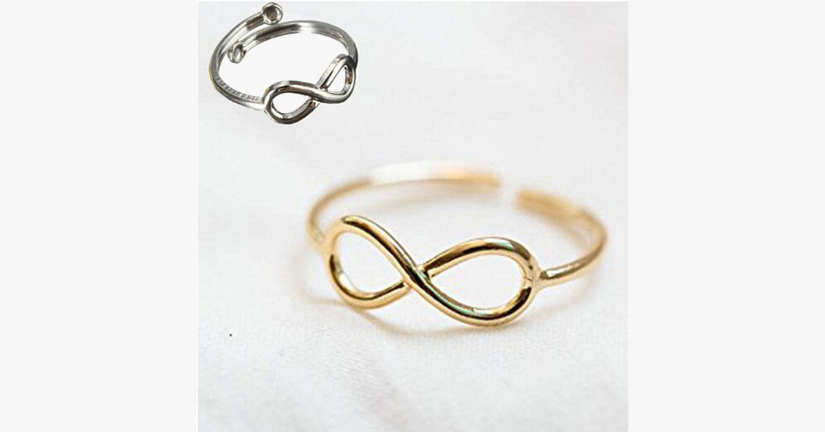 Simple Retro Ribbon On Foot Toe Ring