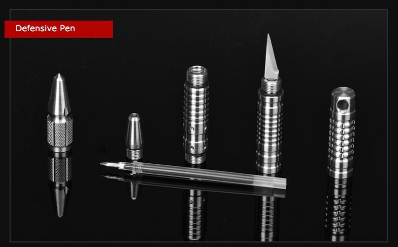 The 2nd Generation Multi-function Defensive Pen with Tungsten Steel Tip