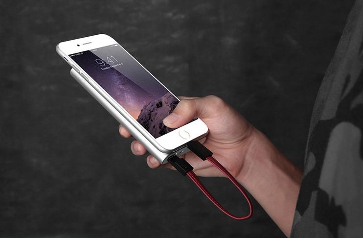 Carry Lightning Cable Keychain around