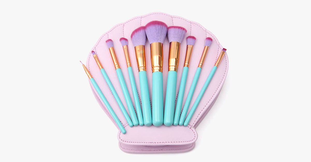 Ulta-Chic Heart Shell Brush Set