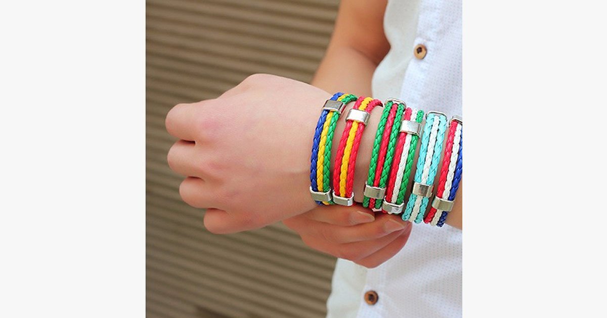Team Russia Flag Bracelet