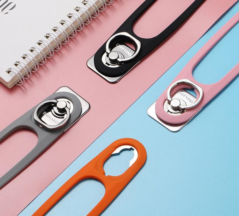 3-in-1 Super Firm Phone Ring Stand Holder & Lanyard