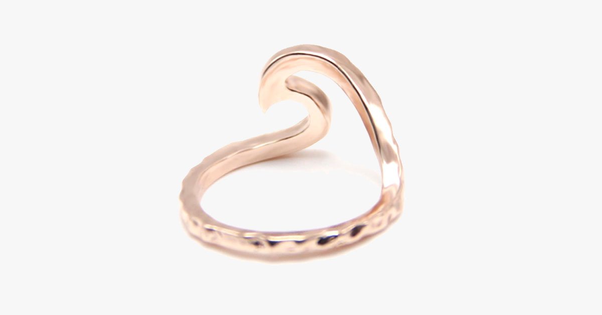 Single Wave Love Ring