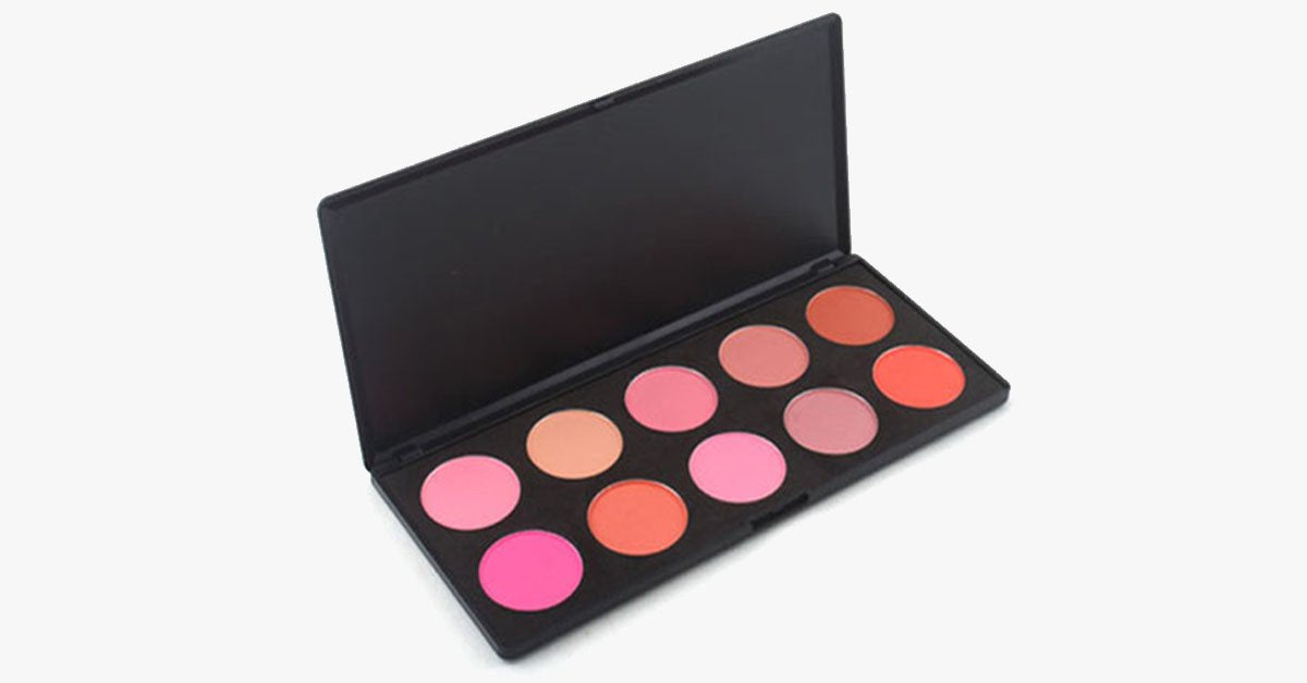 Mother's Day Pamper Package of Makeup and Brushes
