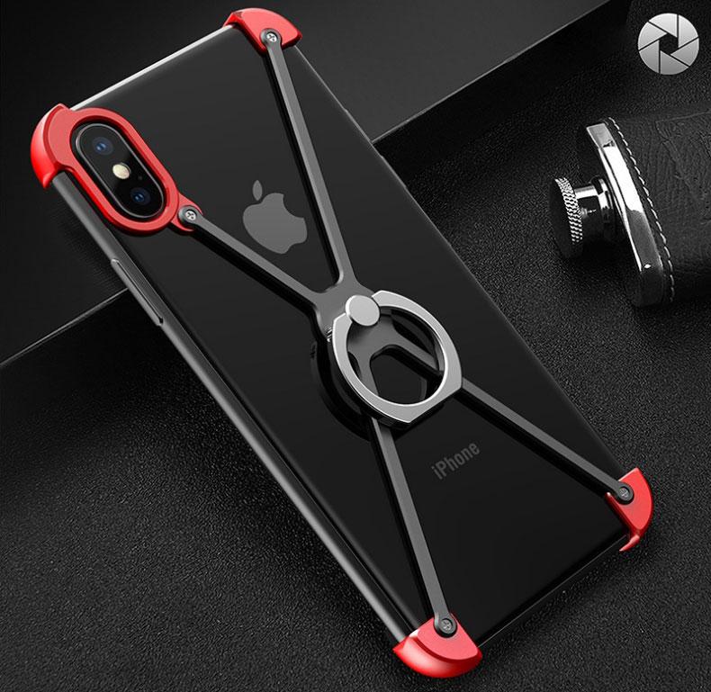 Super Cool X-shaped Case That Retains the Original Luxurious Look of iPhone