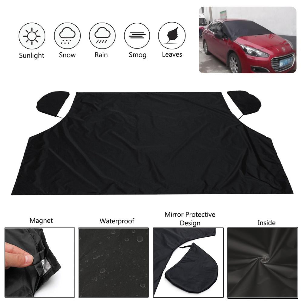 Magnetic Windshield Snow Cover