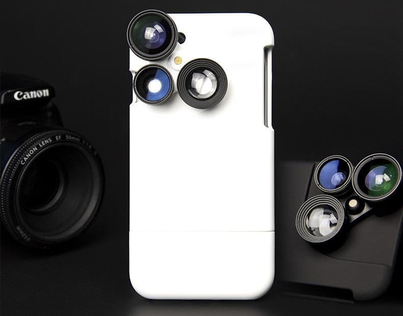 4-in-1 Lens Protective Phone Case for iPhone