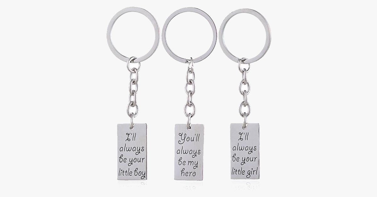 Family Love Keychain set