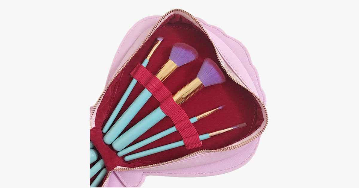 Ulta-Chic Heart Shell Brush Set