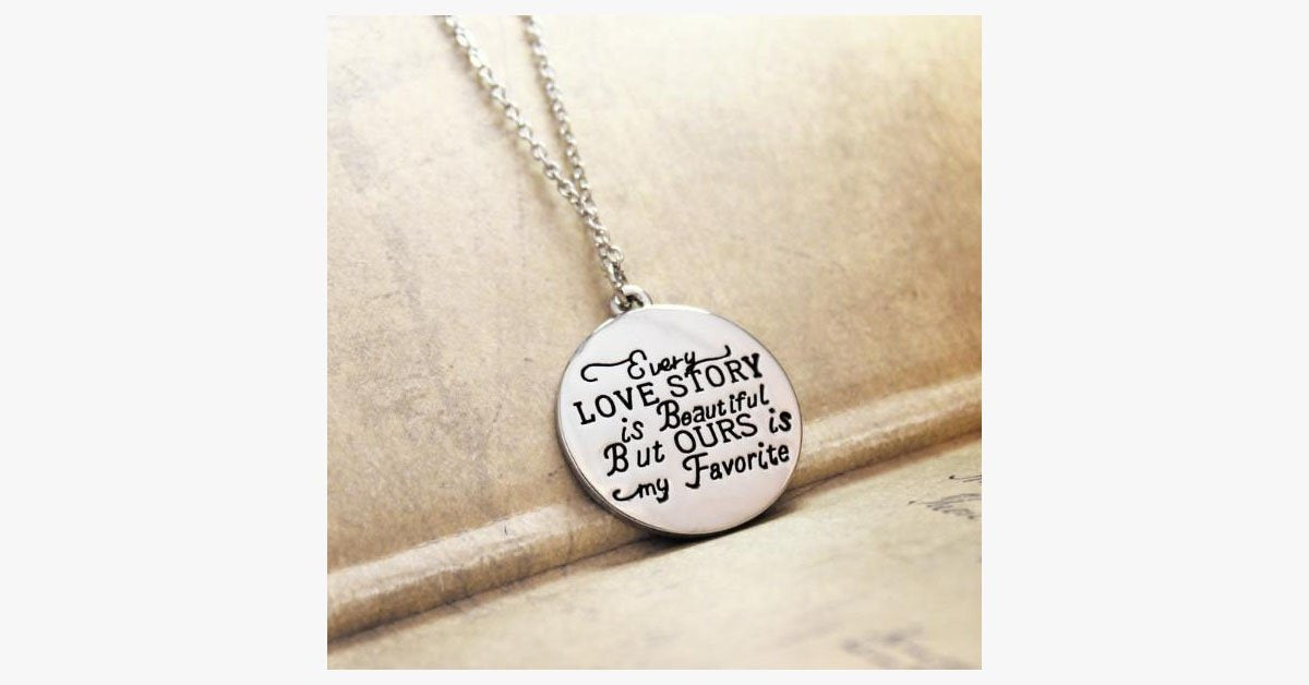 Every Story Is Beautiful Pendant