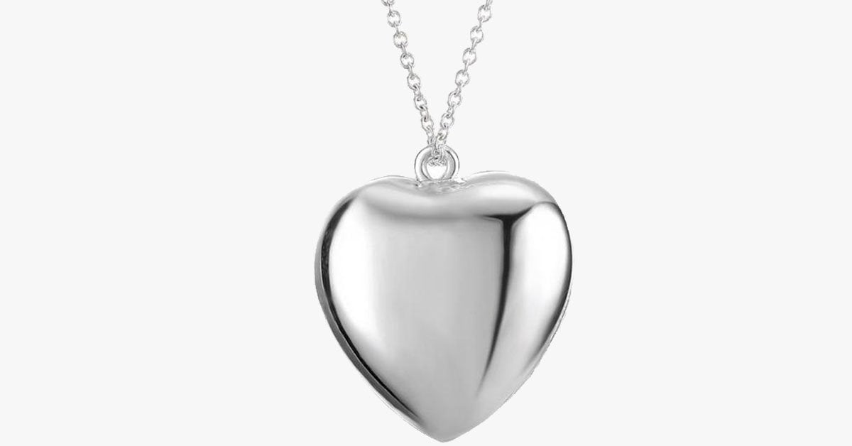 Glow In The Dark Heart Necklace