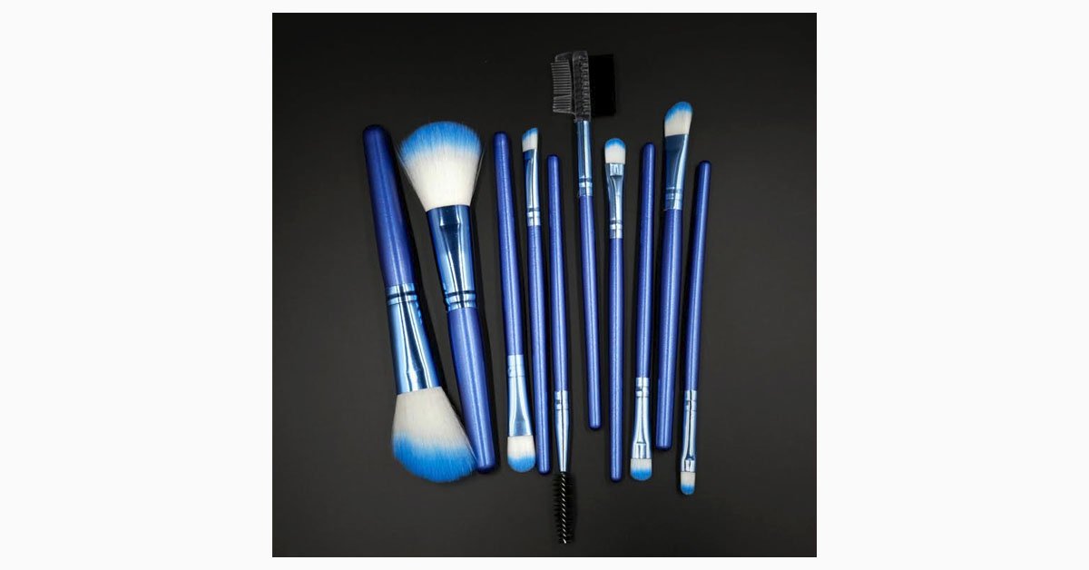 Berry Blue Brush Set