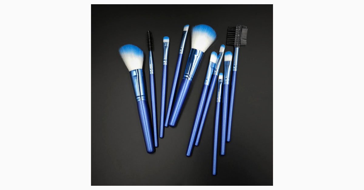 Berry Blue Brush Set