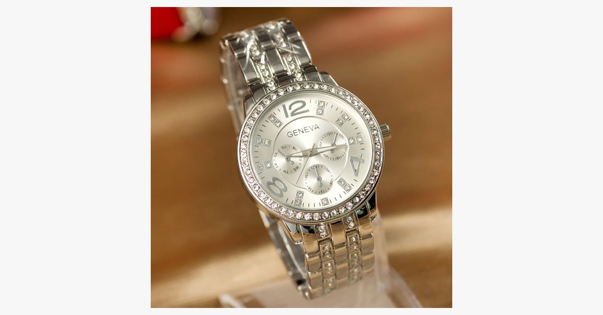 Exquisite Gold Plated Watch